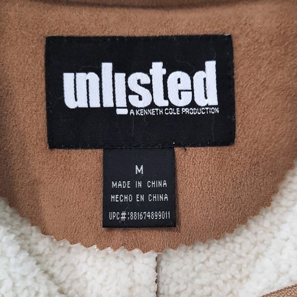 Faux suede & shearling jacket - Unlisted by Kenneth Cole brand - Picture 4 of 10